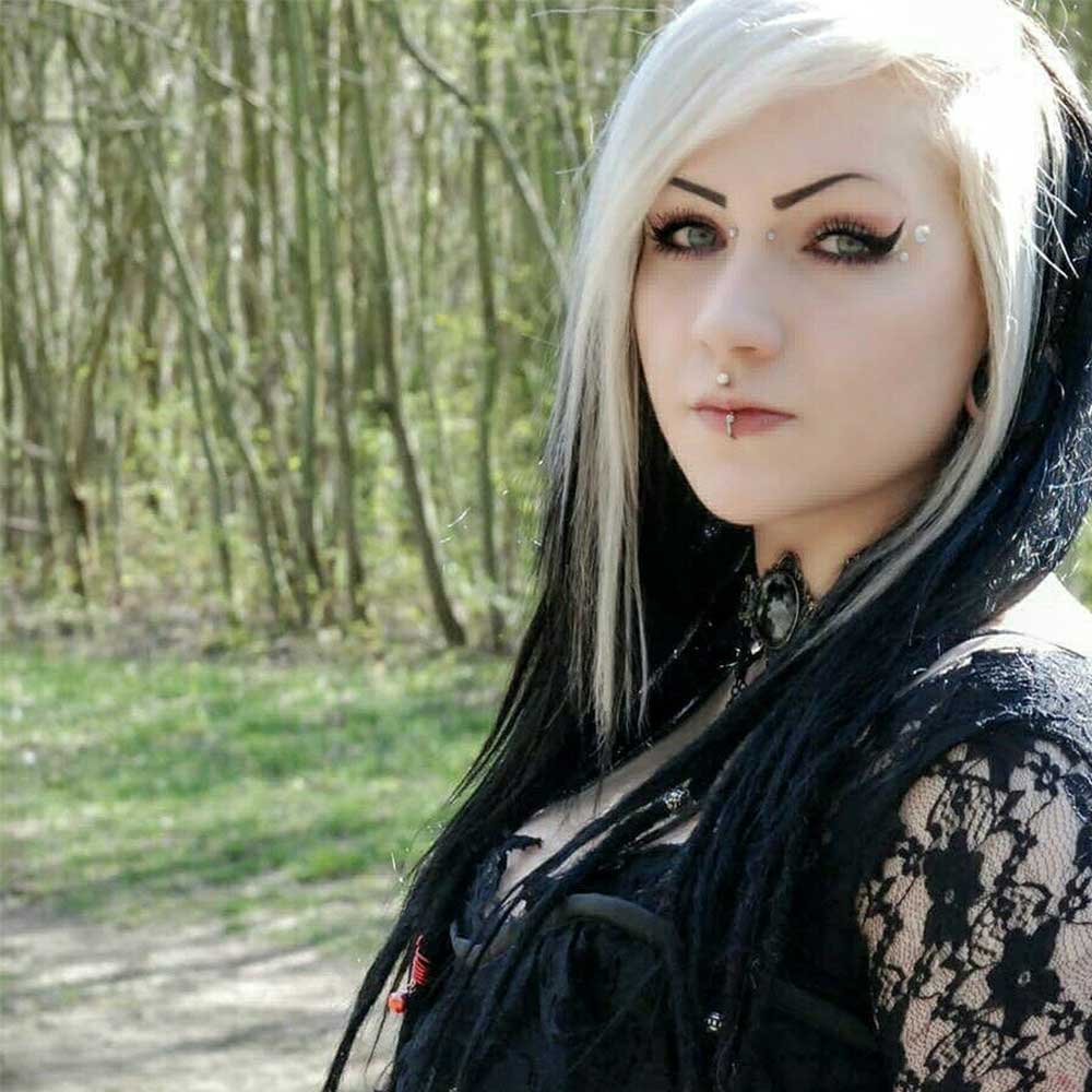 Manic Panic - Virgin Snow Amplified Haarfärbemittel - Semipermanenter Haarfarbstoff - Weiß